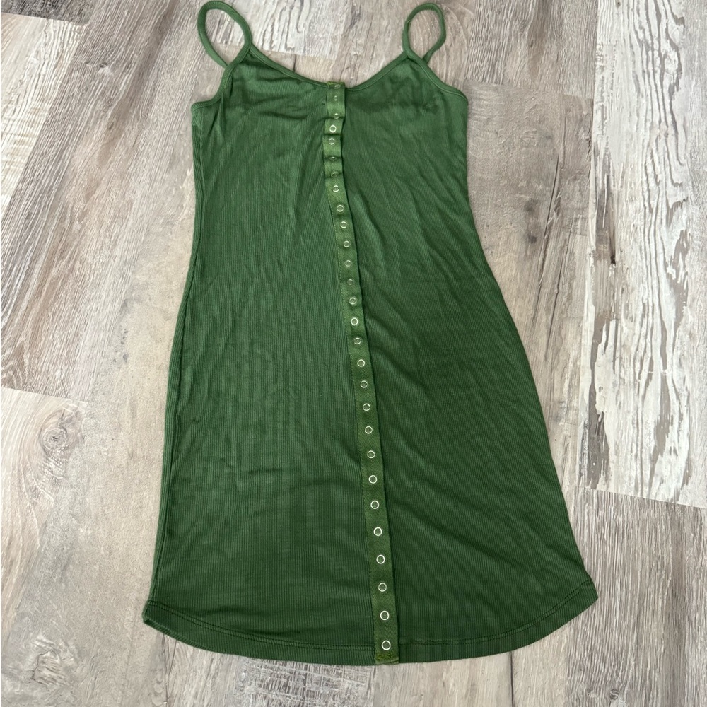 Green dress